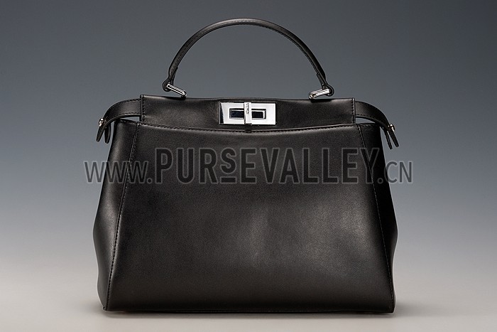 Fendi Peekaboo Medium Black Bag