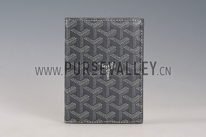 Goyard Passport Cover Grey