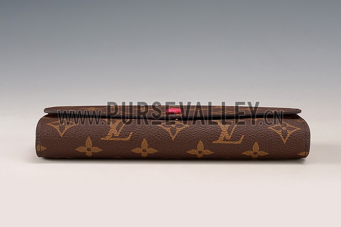 Louis Vuitton Emilie Wallet Fuchsia