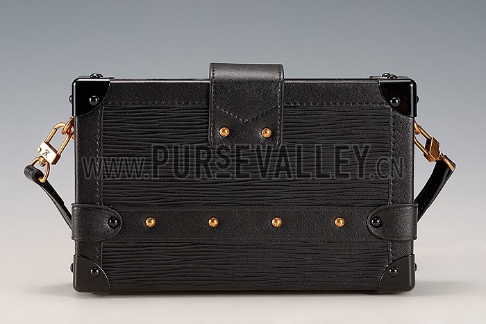 Louis Vuitton Petite Malle Epi Leather Black Bag