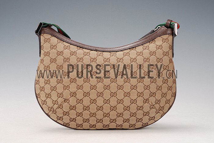 Gucci Original GG Canvas Messenger Bag Brown