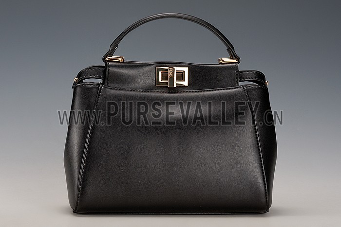 Fendi Peekaboo Karlito Capsule Black Bag