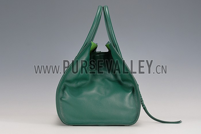 Celine Luggage Phantom Tote Green