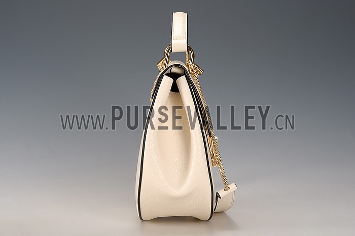 Chloe Drew Large Bag White
