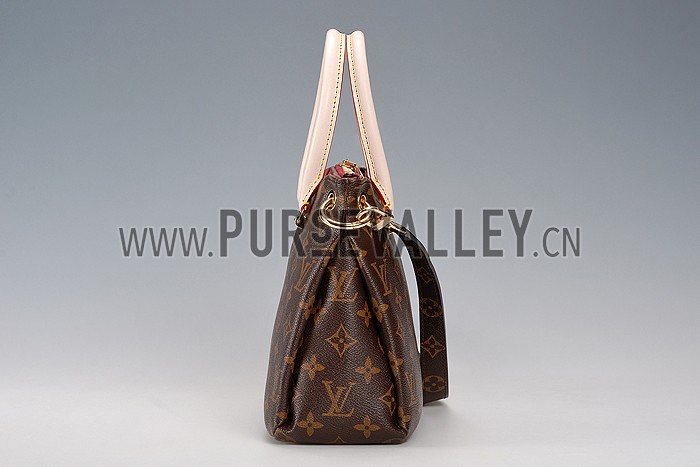 Louis Vuitton Monogram Pallas BB Dark Red PM Bag