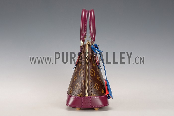 Louis Vuitton Monogram Totem Alma Plum