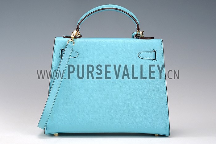 Hermes Kelly 28 Blue Jean 608143