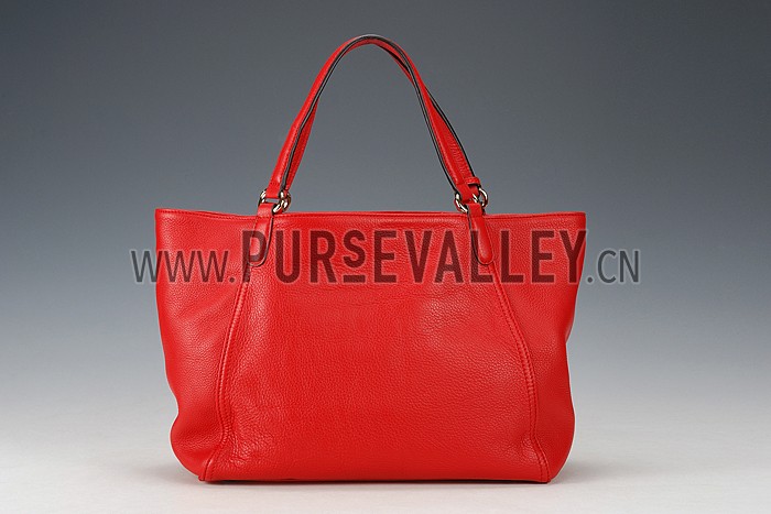 Gucci Soho Top Handle Bag Red