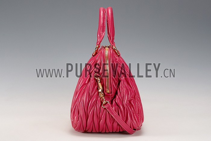 Miu Miu Matelasse Doctor Rose Pink Bag