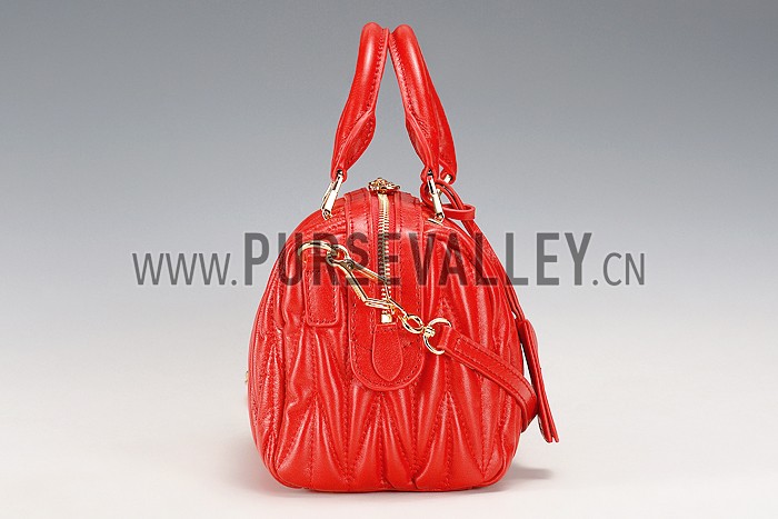 Miu Miu Top Handle Red