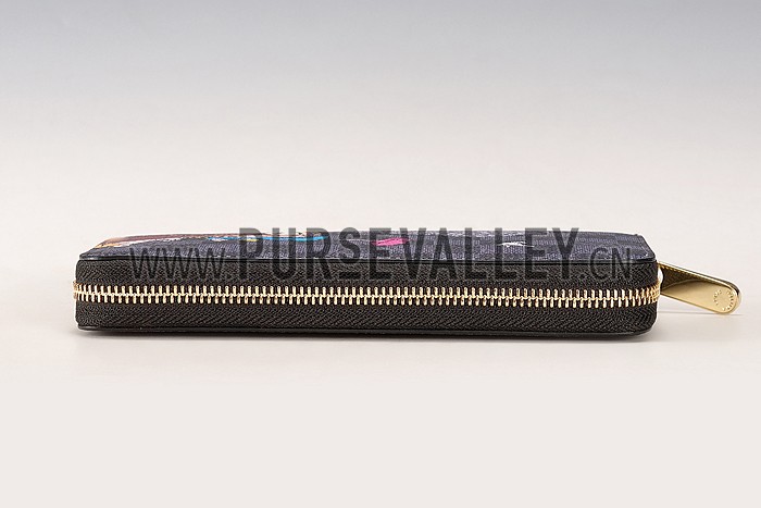 Louis Vuitton Damier Graphite Evasion Zippy Wallet