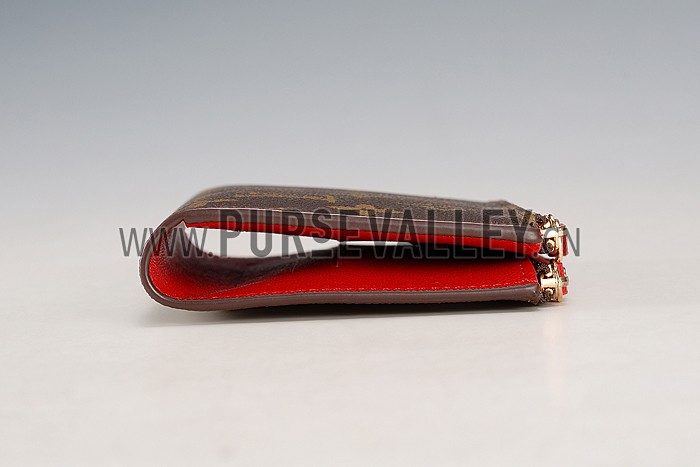 Louis Vuitton Adele Compact Wallet Red