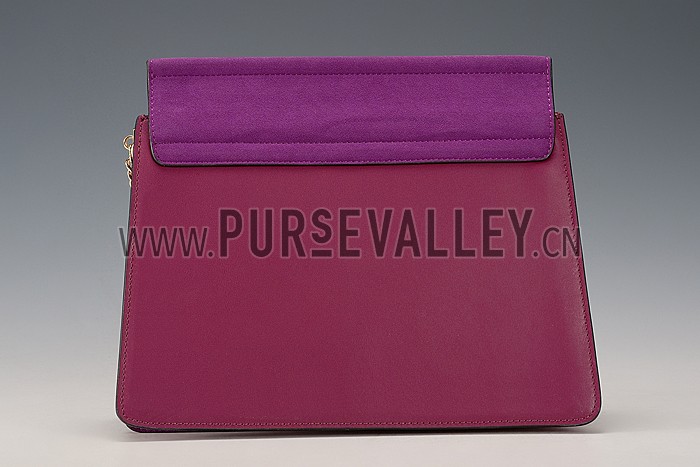 Chloe Faye Plum Shoulder Bag