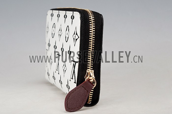 Louis Vuitton Monogram NoirBlanc Zippy Wallet 18926653
