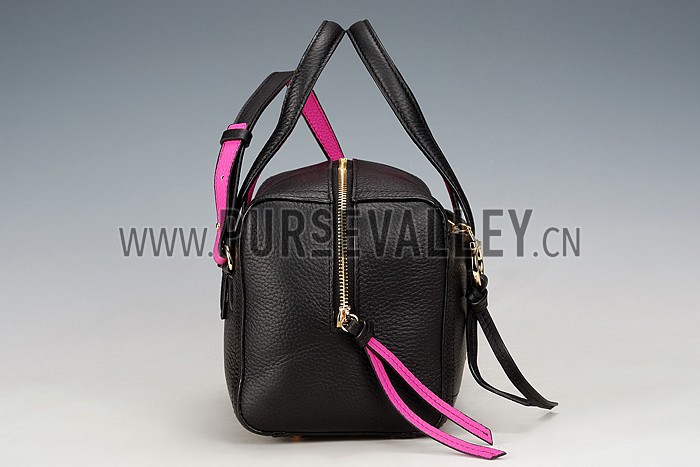 Salvatore Ferragamo Amy Duffle Bag Black 18926656