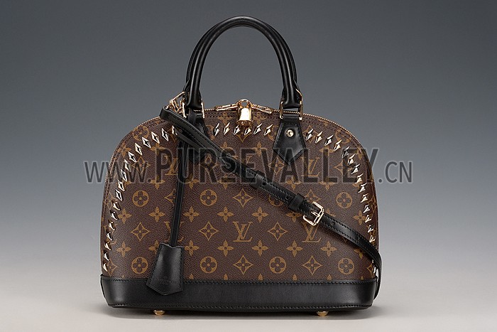 Louis Vuitton Monogram Canvas Studded Alma PM 18926685