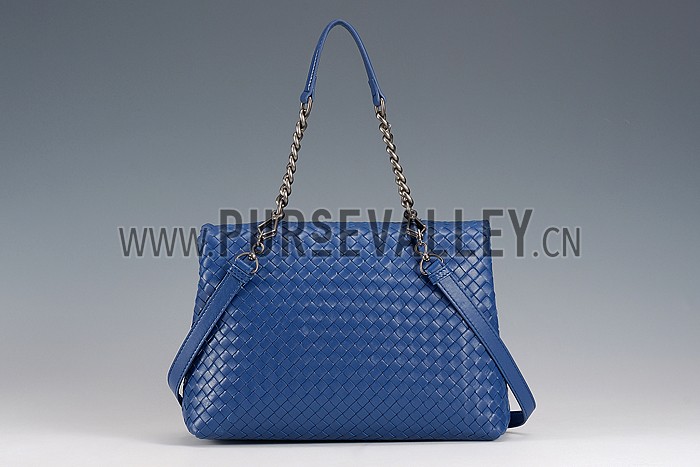 Bottega Veneta Tourmaline Intrecciato Nappa Olimpia Bag