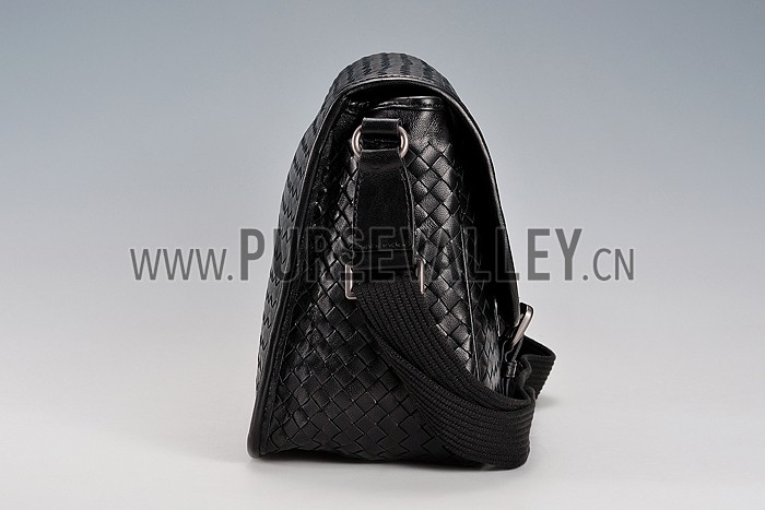 Bottega Veneta Washed Gardena Black Bag