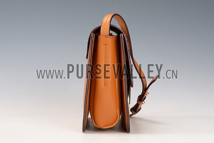 Chloe Faye Small Bag Tan and Python Pattern