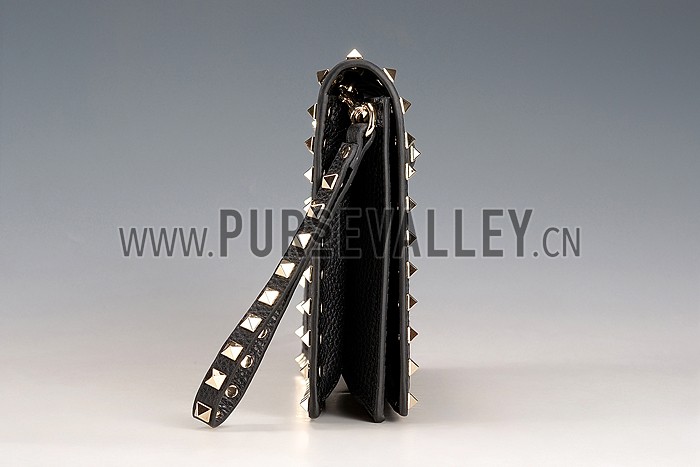 Valentino Viva Valentino Fabric Clutch Ivory