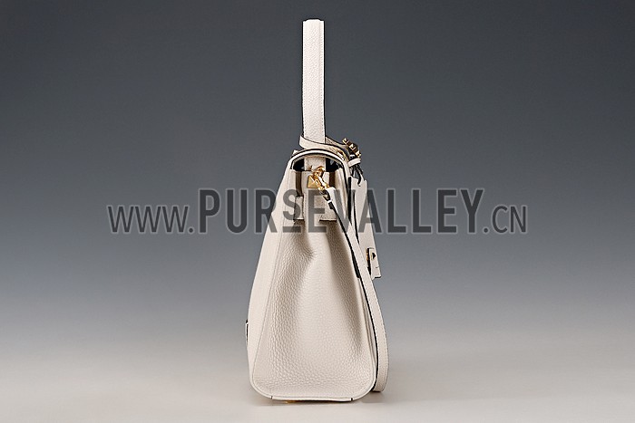 Valentino Viva Valentino Fabric Single Handle Bag White