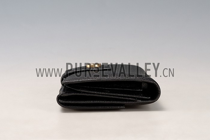 Gucci Wallet With G G Metal Detail Black