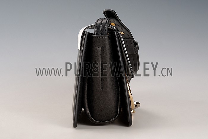 Chloe Faye Small Bag Black And White