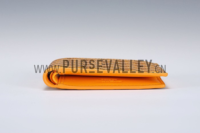 Goyard Yellow Wallet 18926594