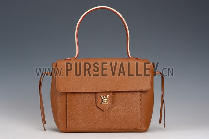 Louis Vuitton Lockme Tan Bag