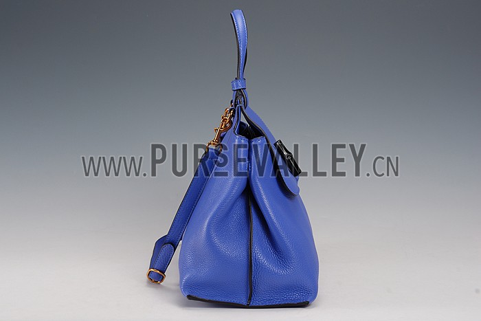 Gucci Bamboo Daily Bag Blue