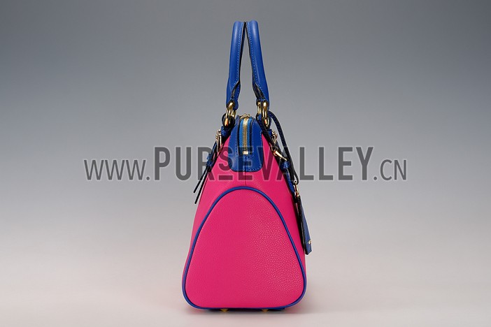 Prada Shoulder Handbag Fuchsia and Blue