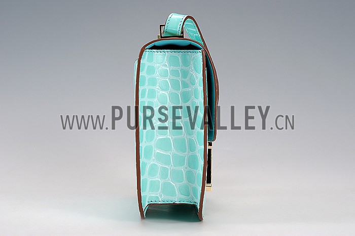 Hermes Constance Crocodile Leather Celeste 608107