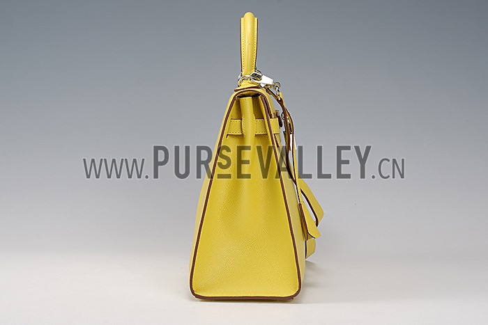 Hermes Kelly 28 Yellow 608154