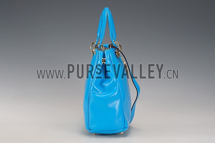 Diorissimo Medium Turqoise City Bag