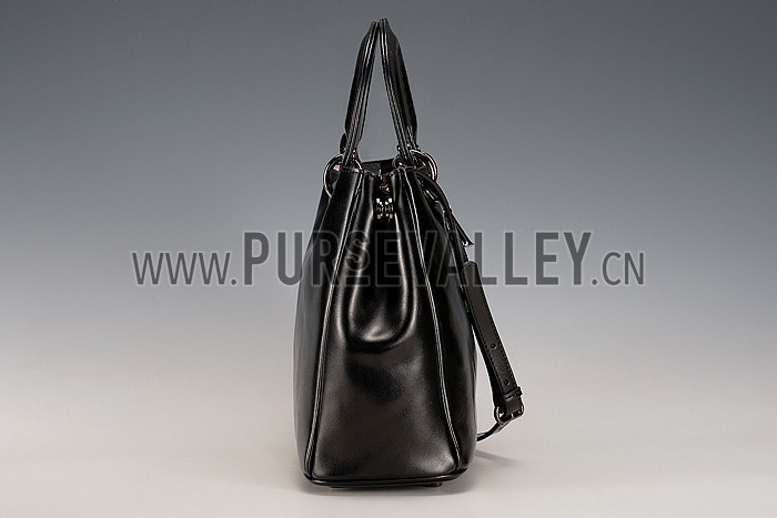 Diorissimo Medium Black City Bag