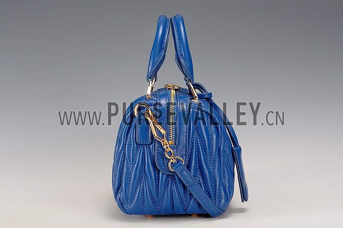 Miu Miu Top Handle Blue