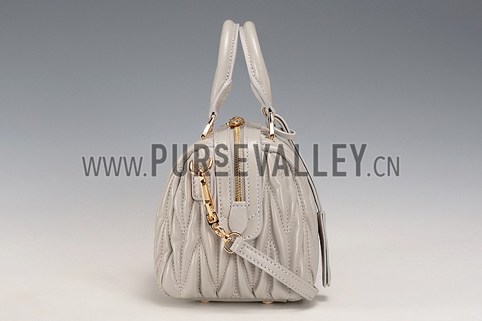 Miu Miu Top Handle Grey