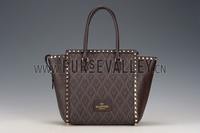 Valentino Viva Valentino Fabric Top Handle Bag Military Green