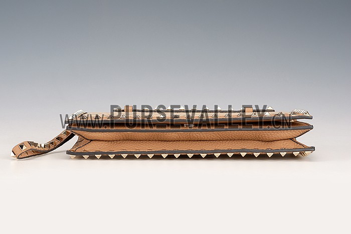 Valentino Viva Valentino Fabric Clutch Black