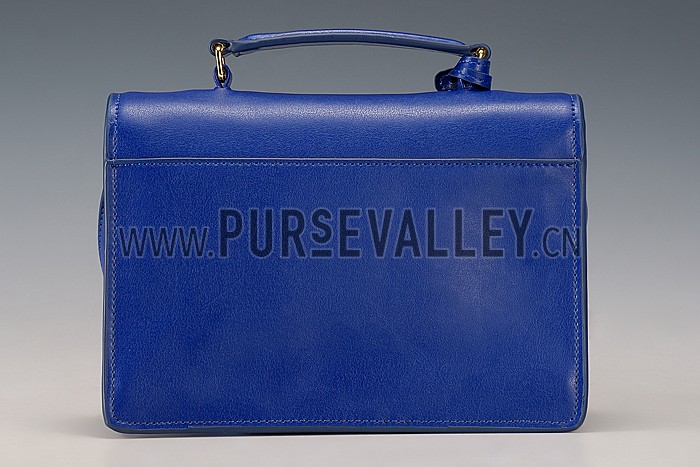 Saint Laurent High School Medium Bag Blue