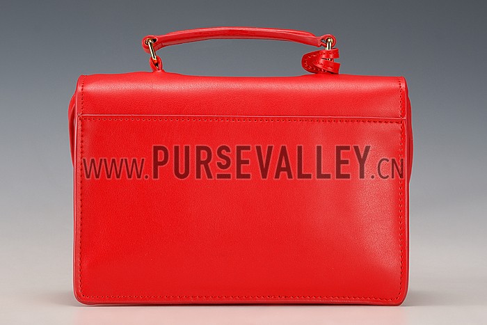 Saint Laurent High School Medium Bag Red