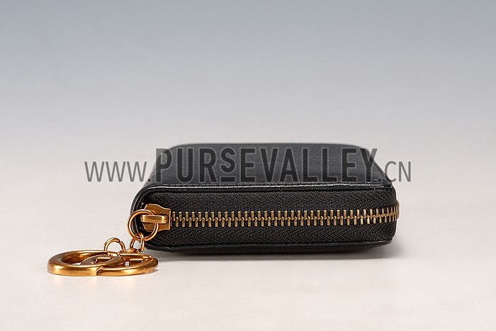 Gucci Marmont Leather Wallet Black