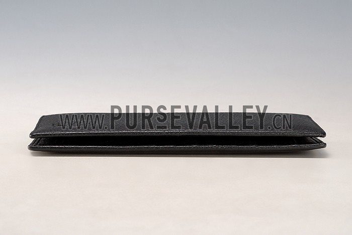 Gucci Long Wallet Black Leather