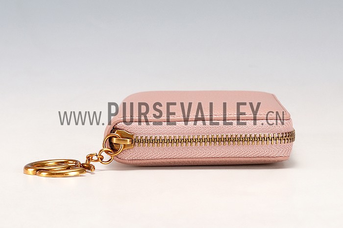 Gucci Marmont Leather Wallet Peach