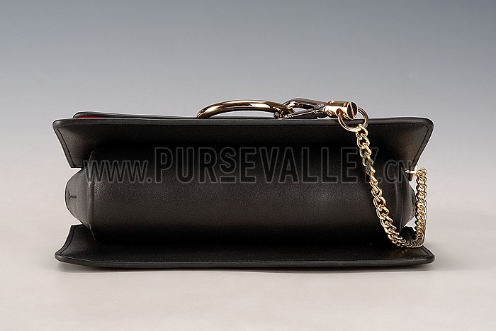 Chloe Faye Small Bag Black And Red