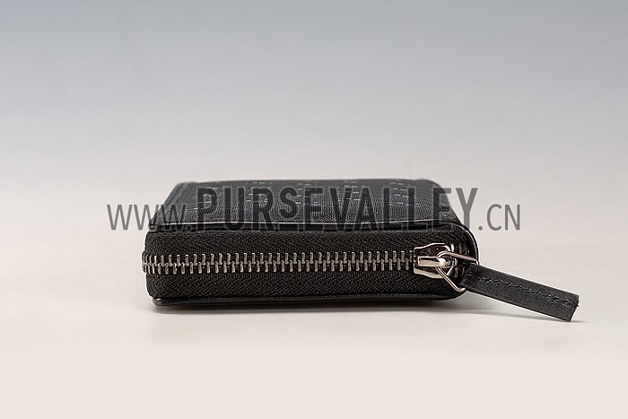 Gucci Supreme Continental Wallet Black