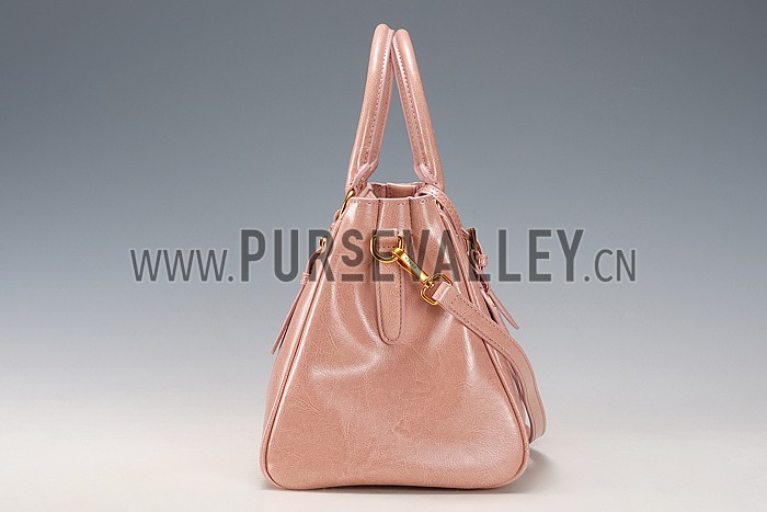 Prada Classic Top Handle Pink