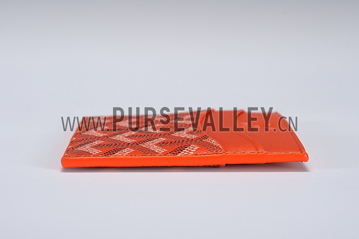 Goyard Orange Card Holder 18926602
