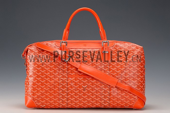 Goyard Boeing Orange Travel Bag 18926672