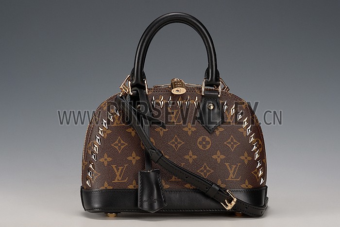 Louis Vuitton Monogram Canvas Studded Alma BB 18926684